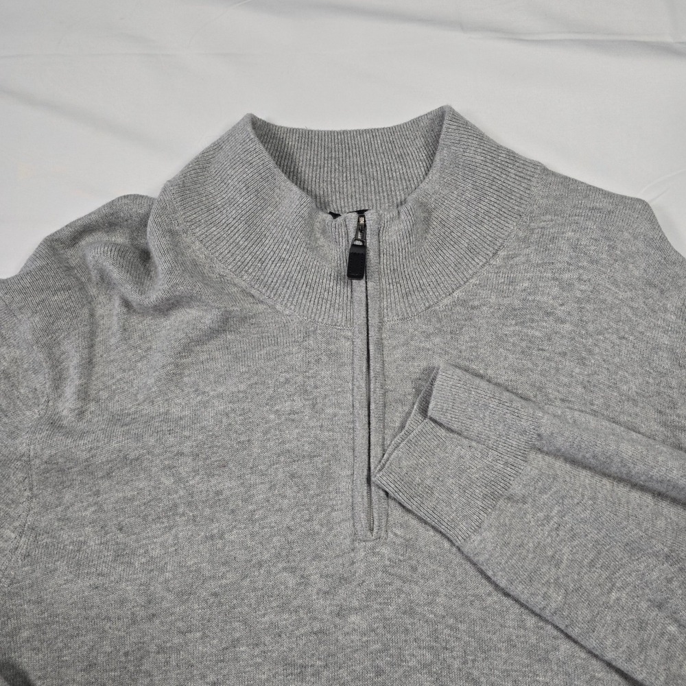Jos. A. Bank Traveler‎ Pima Cotton Quarter Zip Sweater Old Money Men's XXL